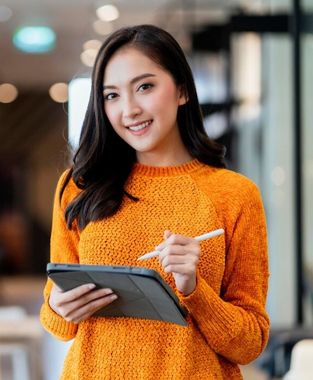 A group of people working together